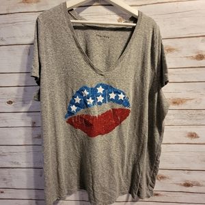 PLUS Custom Patriotic Tee